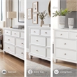 Ashley Furniture Fortman White Dresser