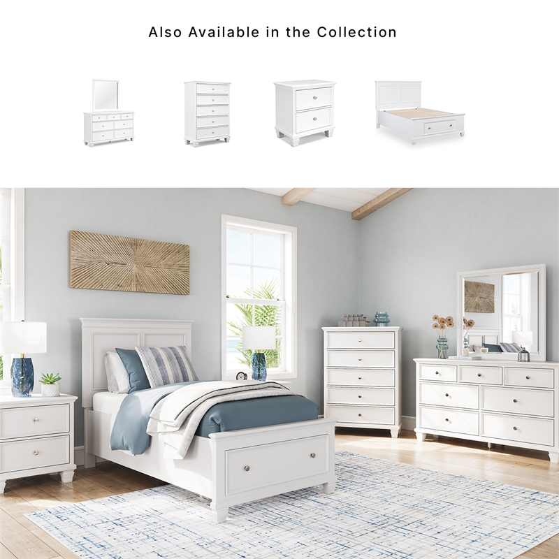 Ashley Furniture Fortman White Dresser