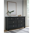 Signature Design by Ashley Lanolee Bedroom Dresser in Black