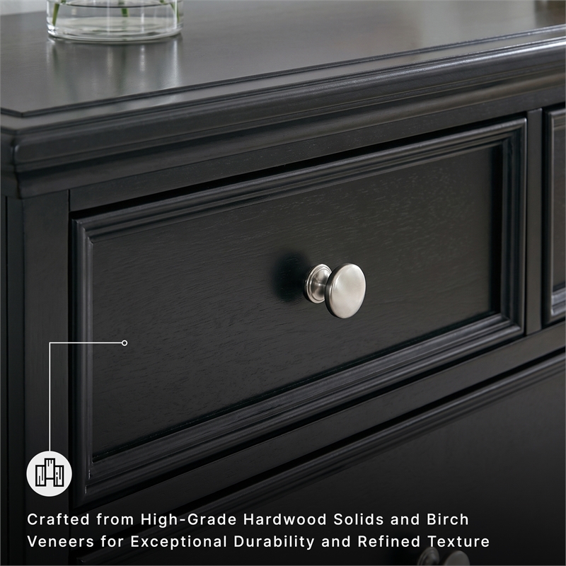 Signature Design by Ashley Lanolee Bedroom Dresser in Black