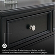 Signature Design by Ashley Lanolee Bedroom Dresser in Black