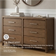Ashley Furniture Cabalynn Light Brown Dresser