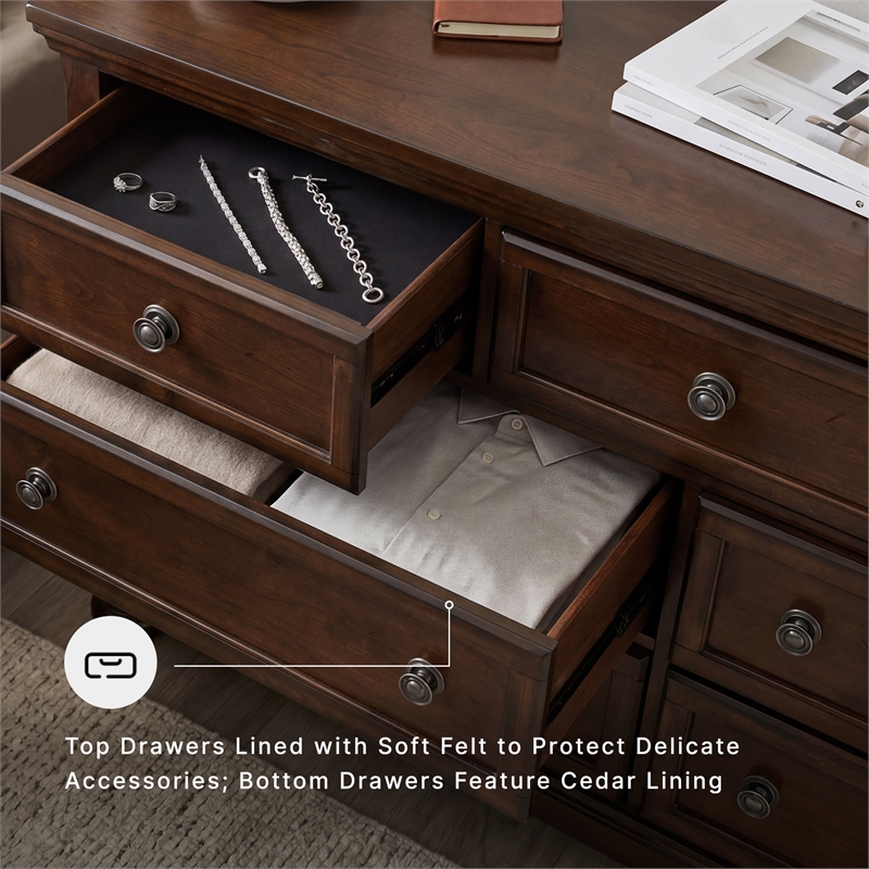 Ashley Furniture Cabalynn Light Brown Dresser