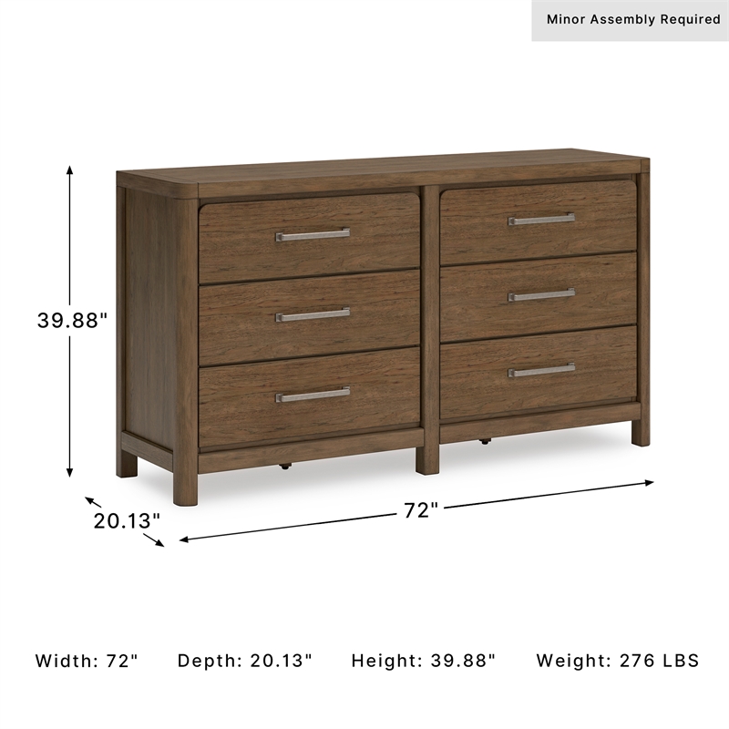 Ashley Furniture Cabalynn Light Brown Dresser