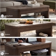 Signature Design by Ashley Furniture Korestone Dark Brown Lift-Top Coffee Table