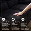 Signature Design by Ashley Furniture SimpleJoy Onyx Loveseat