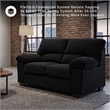 Signature Design by Ashley Furniture SimpleJoy Onyx Loveseat