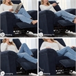 Signature Design by Ashley Furniture SimpleJoy Navy Recliner