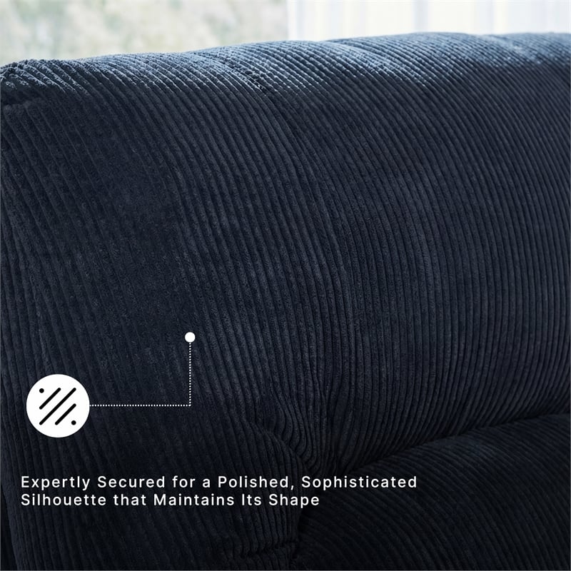 Signature Design by Ashley Furniture SimpleJoy Navy Recliner