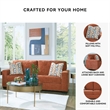 Signature Design by Ashley Furniture Aviemore Orange Sofa