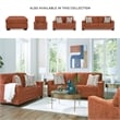 Signature Design by Ashley Furniture Aviemore Orange Sofa