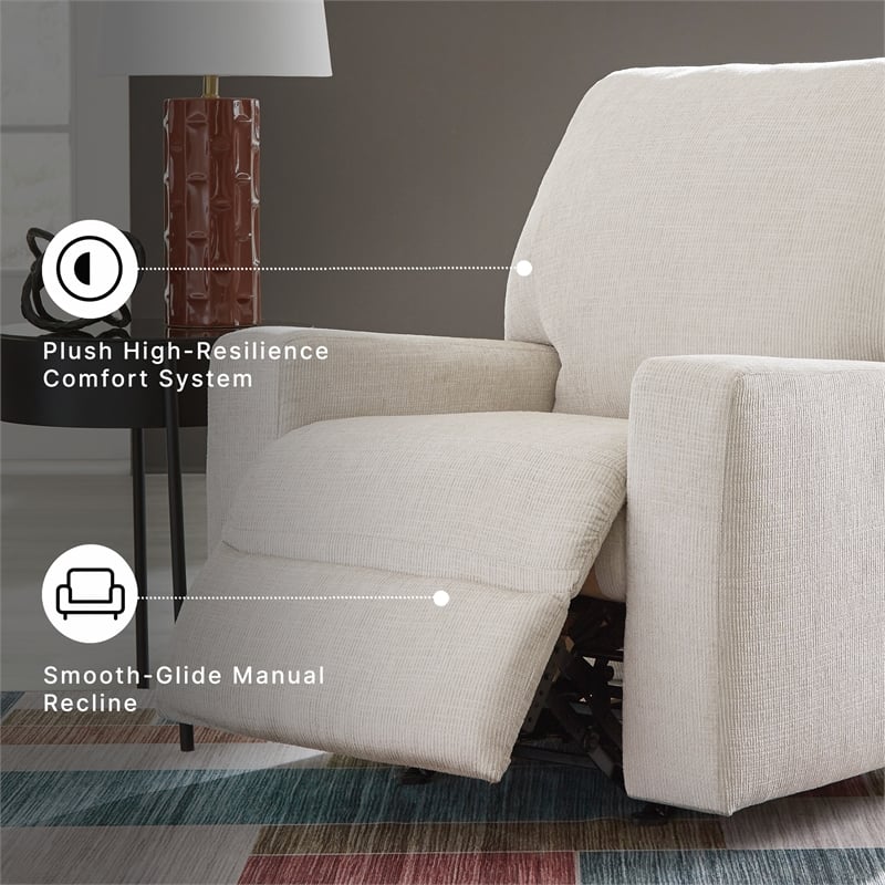 Signature Design by Ashley Furniture Aviemore Stone Recliner