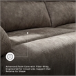 Signature Design by Ashley Furniture Laresview Gray Reclining Sofa