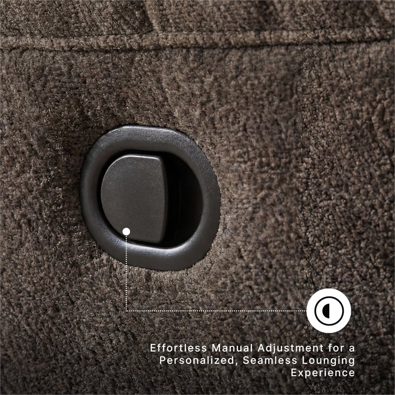 Signature Design by Ashley Furniture Frohn Chocolate Reclining Sofa