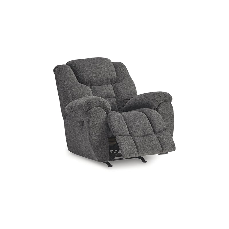 Signature Design by Ashley Furniture Foreside Charcoal Recliner