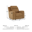 Signature Design by Ashley Furniture Kanlow Honey Recliner