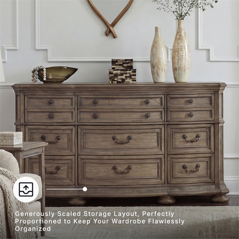 Signature Design by Ashley Furniture Ardenfield Light Brown Dresser