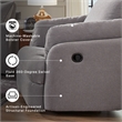 Signature Design by Ashley Modmax Gray Swivel Glider Chair