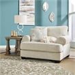 Signature Design by Ashley Monaghan Beige Oversized Chair