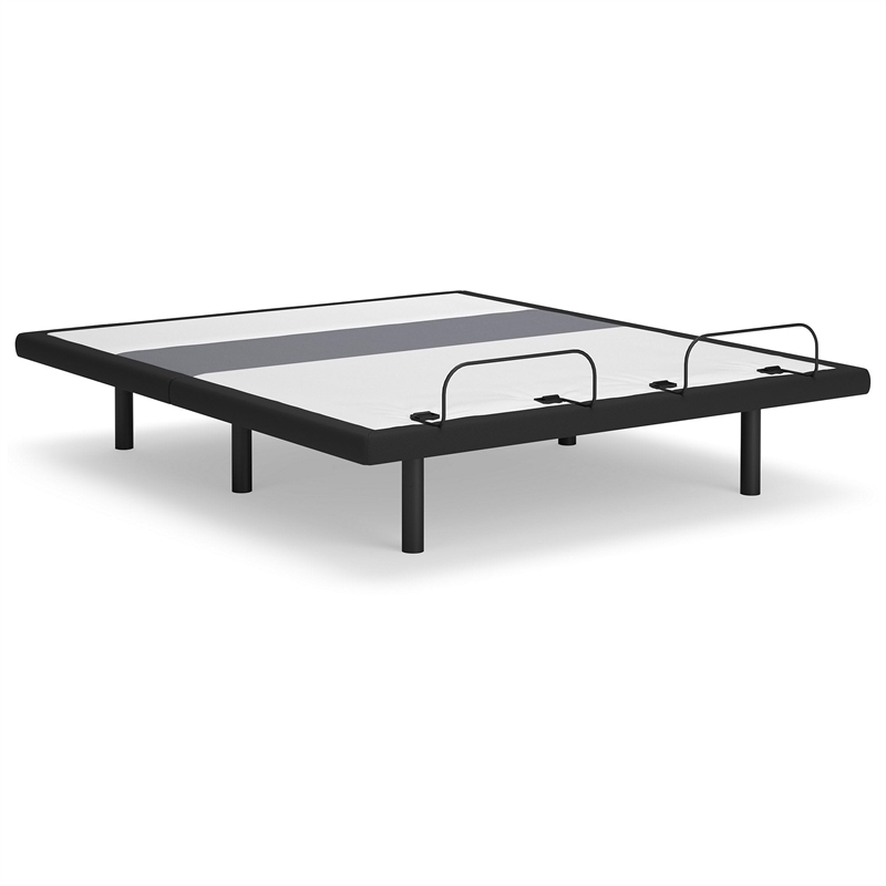 Signature Design by Ashley Best Base W/ Lumbar and Audio Black Cal King ADJ Base