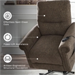 Signature Design by Ashley Aureta Brown Power Lift Recliner