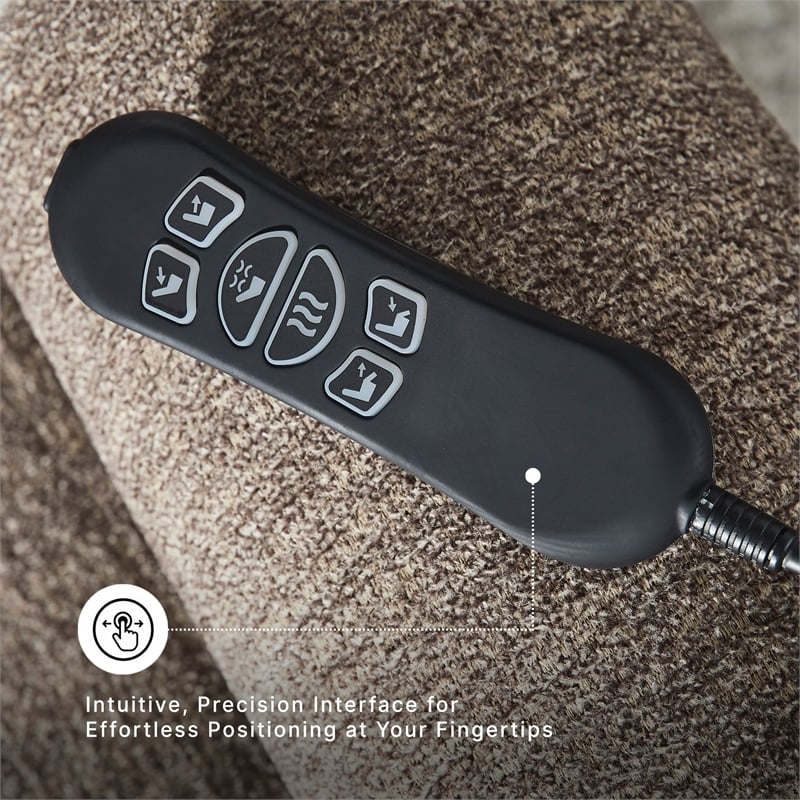 Signature Design by Ashley Aureta Brown Power Lift Recliner