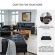 Signature Design by Ashley Bryceview Black Sofa