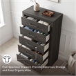 Signature Design by Ashley Granaport Dark Gray 5 Drawer Chest