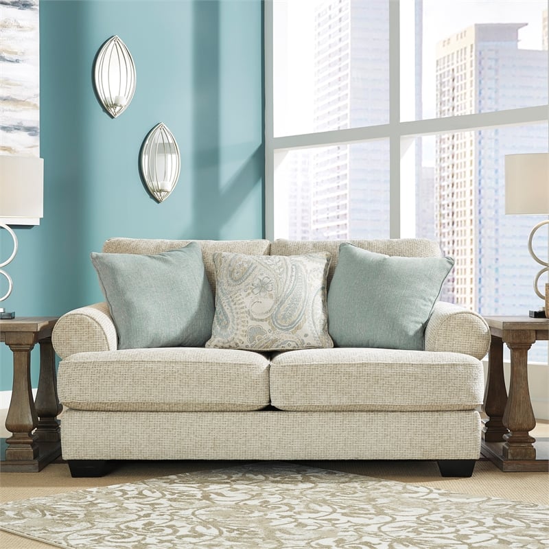 Signature Design by Ashley Monaghan Beige Loveseat