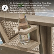 Signature Design by Ashley Coastal Reef Beige Adirondack Chair