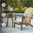 Signature Design by Ashley Coastal Reef Beige Adirondack Chair
