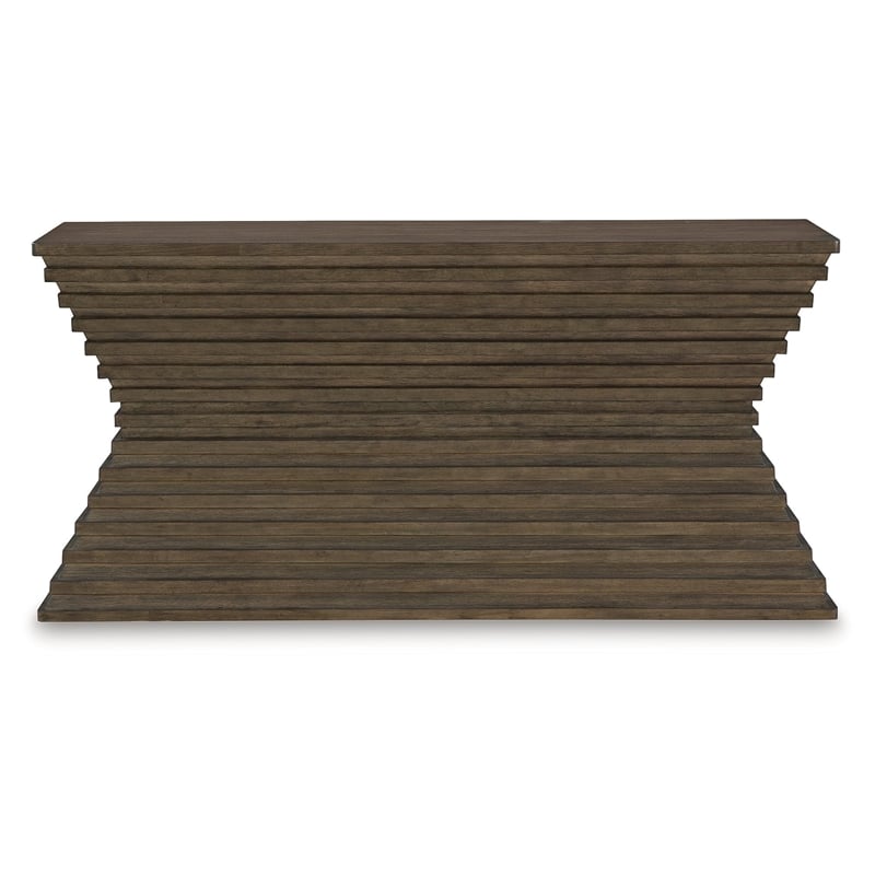 Signature Design by Ashley Hannodream Brown Sofa Table