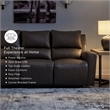 Signature Design by Ashley Boxmere Brown Power Reclining Sofa