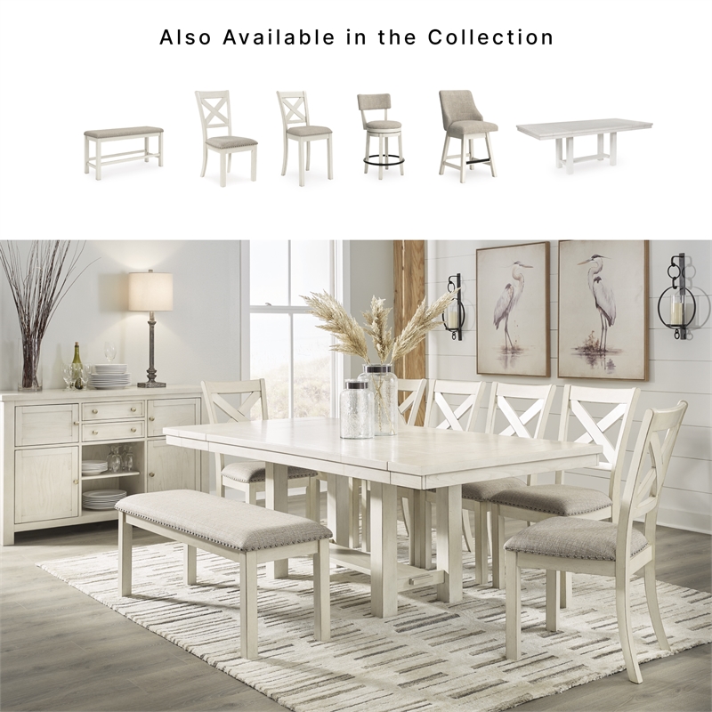 Signature Design by Ashley Furniture Robbinsdale Antique Dining Extension Table