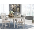 Ashley Skempton Polyester Upholstered Dining Chair Grayish Whitewash