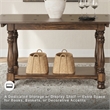 Signature Design by Ashley Sturlayne Brown Flip Top Sofa Table