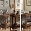 Signature Design by Ashley Sturlayne Brown Flip Top Sofa Table