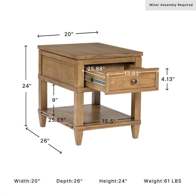 Signature Design by Ashley Sharlance Light Brown Lift-Top Coffee Table