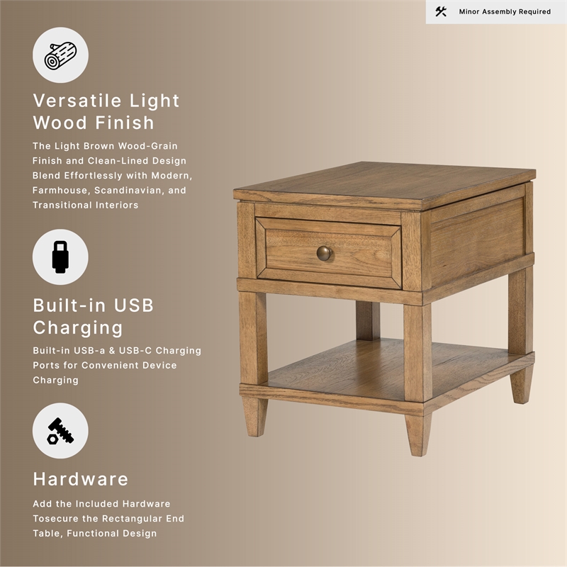 Signature Design by Ashley Sharlance Light Brown Lift-Top Coffee Table