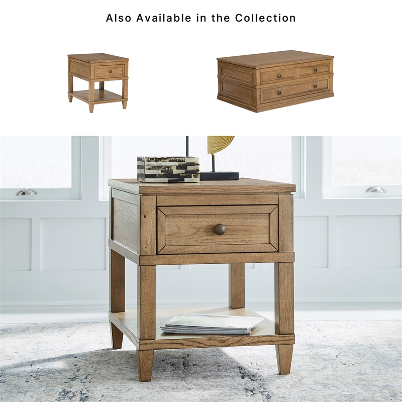Signature Design by Ashley Sharlance Light Brown Lift-Top Coffee Table