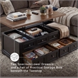 Signature Design by Ashley Wildenauer Black Lift-Top Coffee Table