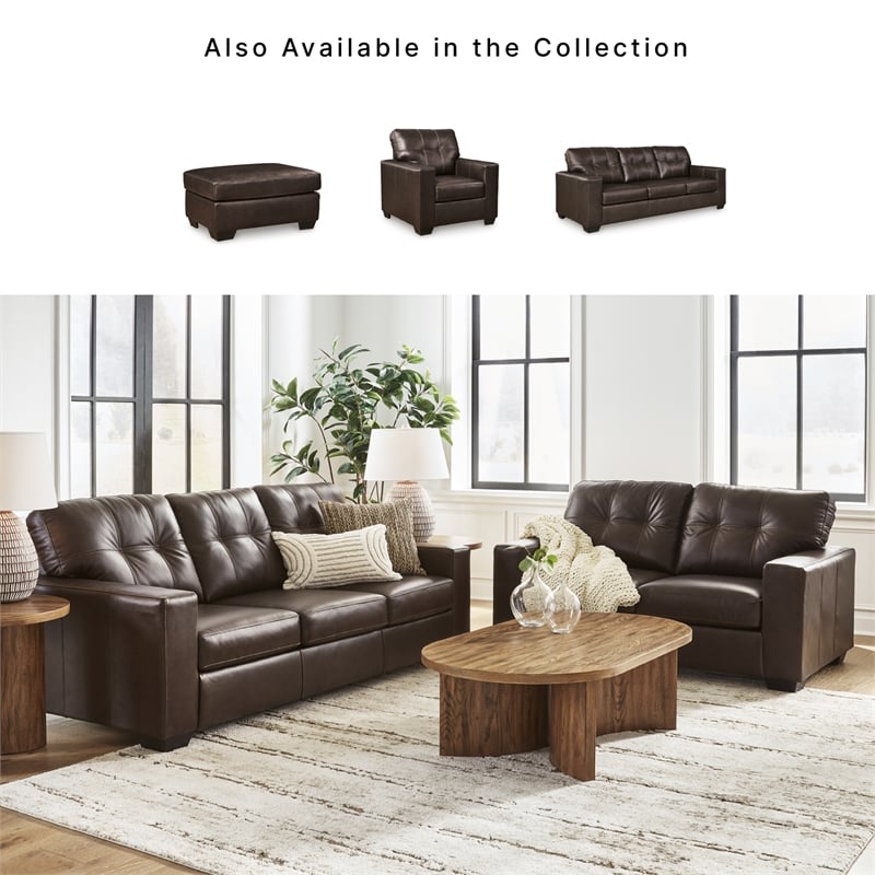 Signature Design by Ashley Santorine Brown Queen Sofa Sleeper