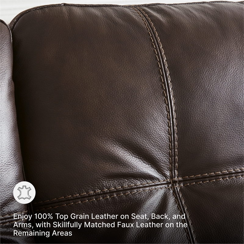 Signature Design by Ashley Santorine Brown Queen Sofa Sleeper
