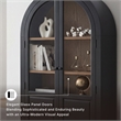 Signature Design by Ashley Dagandale Black Accent Cabinet