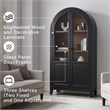 Signature Design by Ashley Dagandale Black Accent Cabinet