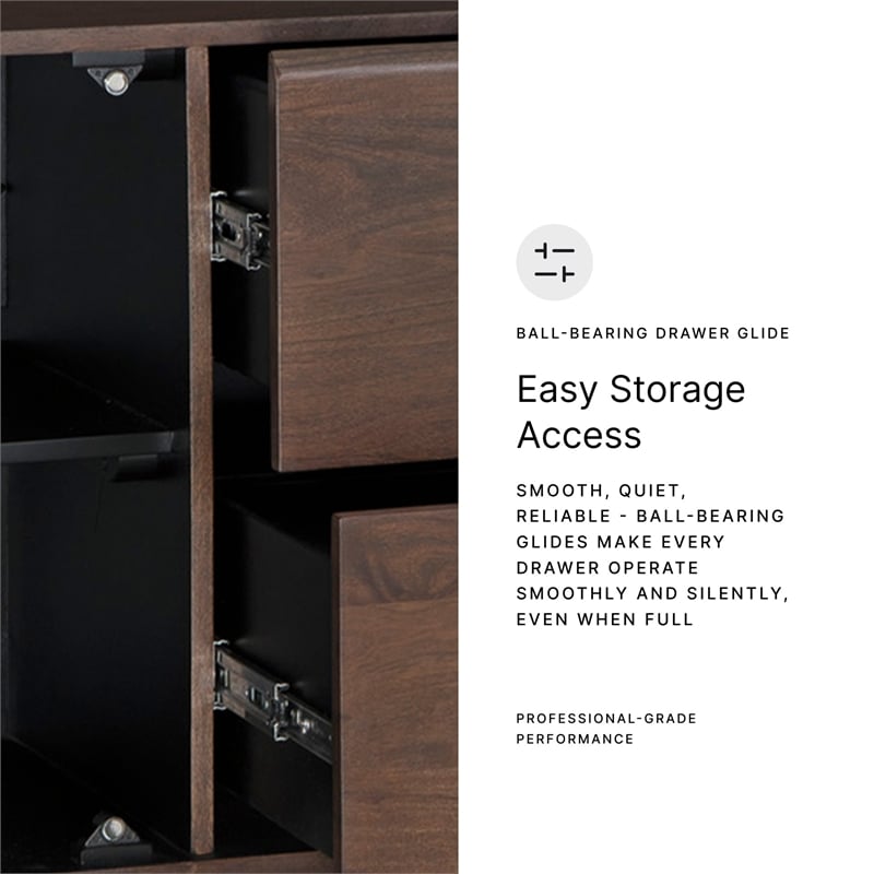 Signature Design by Ashley Kydler Wood Accent Cabinet in Brown