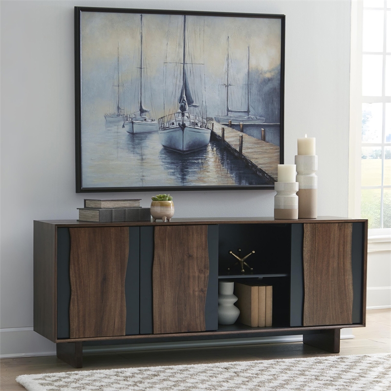 Signature Design by Ashley Welby Brown Accent Cabinet