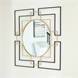 Signature Design by Ashley Oceanal Gold Accent Mirror