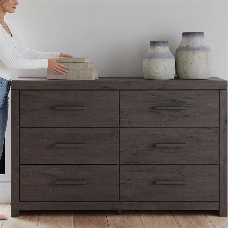 Signature Design by Ashley Prendonea Dark Gray Dresser