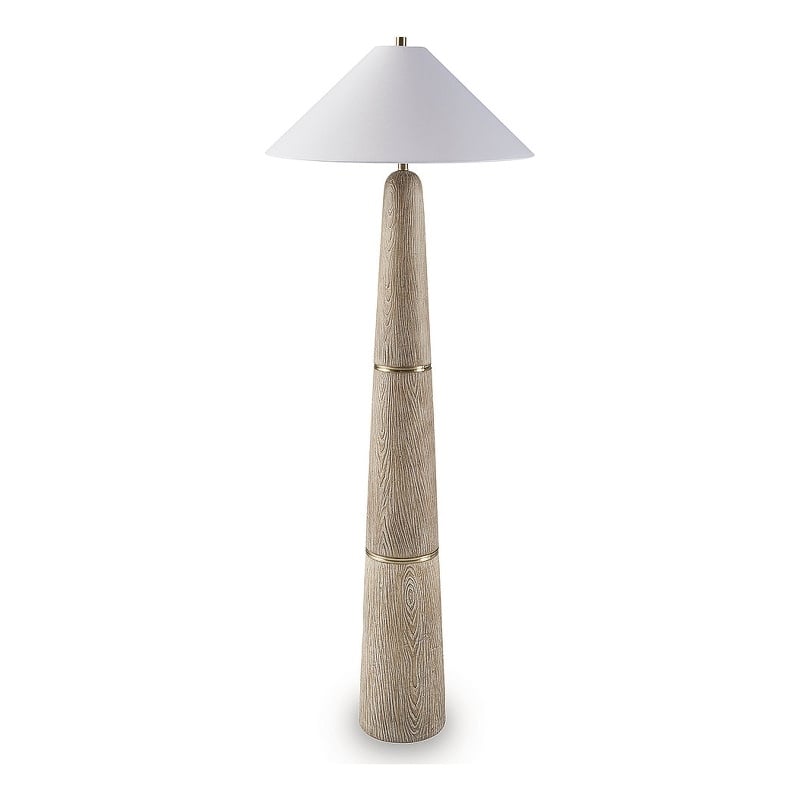 Signature Design by Ashley Gasparleigh Brown Floor Lamp